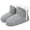 Light Grey, variant on HOMEHOT Girls Bootie Slippers