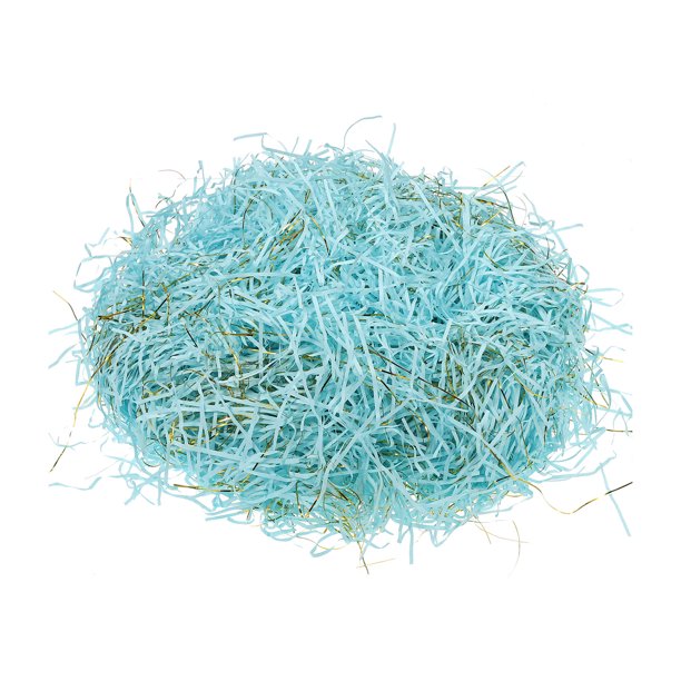 Cesta de Césped Relleno Artesanía Unique Bargains para DIY Embalaje Pascua 200g