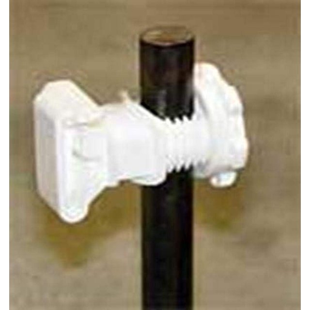Post Insulator Dare 831916, plástico blanco, 25 unidades