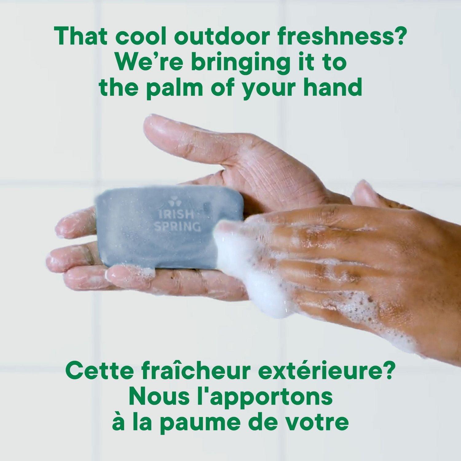 Irish Spring Aloe Mist Pain de Savon Désodorisant pour Hommes, 104.7 g, Emballage de 6 Emballage de 6