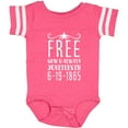 thumbnail image 3 of Inktastic Free- Now and Always- Juneteenth 6-19-1865 Boys or Girls Baby Bodysuit, 3 of 5