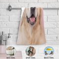 thumbnail image 6 of Funny Dog Hand Towels Set of 2 Luxury Print Decorative Bathroom Towels Super Soft Highly Absorbent Multipurpose Towels for Yoga Gym Spa Hotel Bathroom Kitchen 28x14 Inch Washcloth Gift, 6 of 7