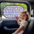 thumbnail image 3 of Yuyamidu Axolotl Baby Car Sun Shade for Side Window Cute Car Window Shades 2 Pack Foldable Sunshade for Car Window Universal Car Shades for Side Windows Baby, Sunshades for Car Auto SUV, 3 of 7