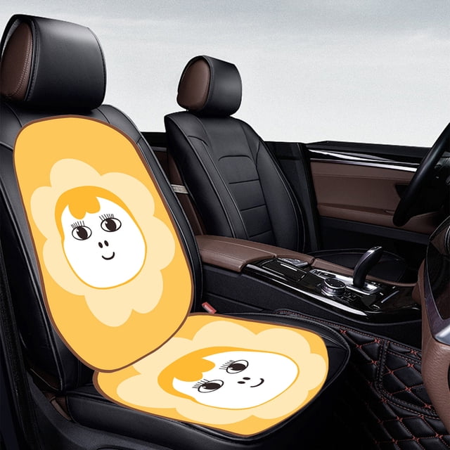 Cojines de Asiento de Coche Ganfancp Divertidos All Season Universales