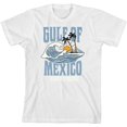 thumbnail image 3 of Gulf of Mexico Always & Forever Youth White Crew Neck Short Sleeve Tee-Medium, 3 of 4