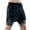Gray, variant on WAVSUF Summer Drawstring Shorts for Mens Elasticity Short Pants Motion Bodybuilding Casual Black Size L