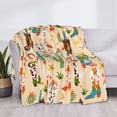 thumbnail image 4 of Throw Blanket for Couch, western style trendy cowboy boots Super Soft Fuzzy Comfy Warm Throw Blanket, Cuteness Lightweight Cozy Plush Flannel Blanket & Throws for Sofa and Bed All Season, 4 of 5
