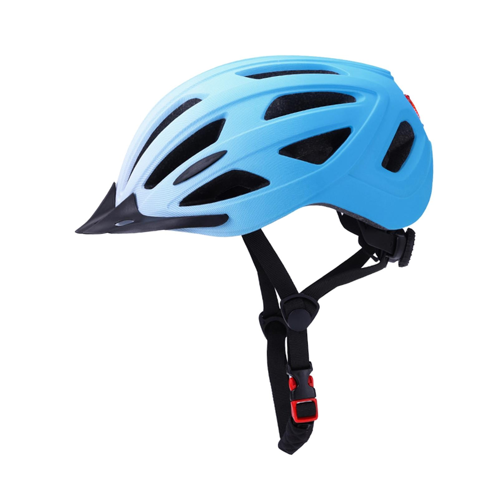 Axioma Bicycle Helmet Head Protective Lightweight with LED Safety Light Bike Helmet Blue