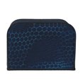 thumbnail image 3 of Toasting Machine Cover 4 Pieces 12.4×10.6×8.3in Dust-Proof Explosion-Proof Waterproof And Wear-Resistant Hollow Bottom Snake Skin Print Style Doderblue_2, 3 of 7