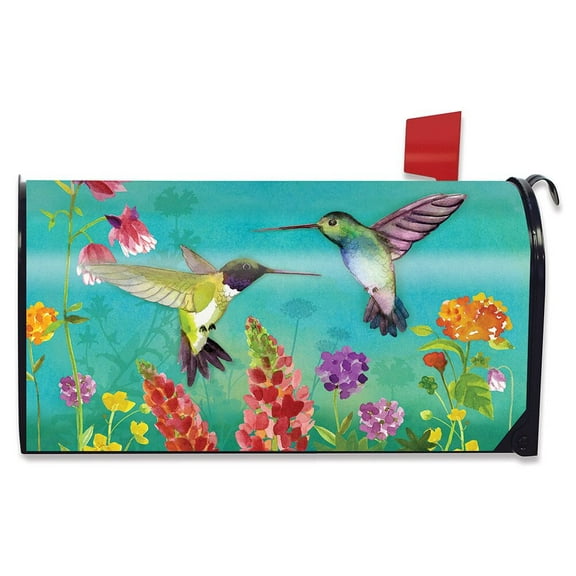 Briarwood Lane Hummingbird Greeting Spring Mailbox Cover