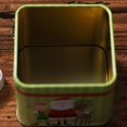 thumbnail image 7 of Christmas Tin Gift Box Square Cookie Candy Storage Containers Tin Holders Box, 7 of 7