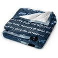 thumbnail image 6 of Gifts for Wife, To My Wife Blanket from Husband, Birthday Wedding Anniversary Valentine's Day Romantic Presents Love Gifts for Her Women, Super Soft Flannel Throw Blanket, 50x60 Inch, 6 of 6