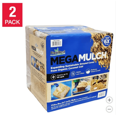 MegaMulch Expanding Coconut Coir, 2-pack
