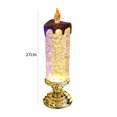 thumbnail image 4 of WDOplteas 2 Uds Luces Vela Navidad Sin Llama Lámparas Noche Vela Cristal LED (dorado), 4 of 7