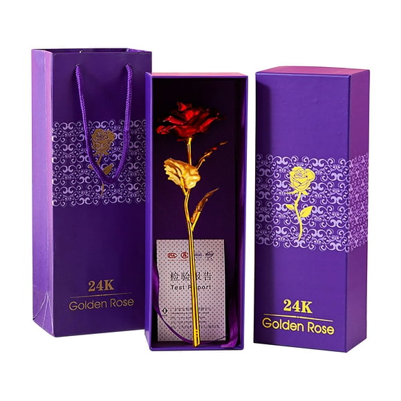 Artificial Flowers Gifts for Girls Colorful Rose Artificial Flower Single Rose Unique Gifts for Girls
