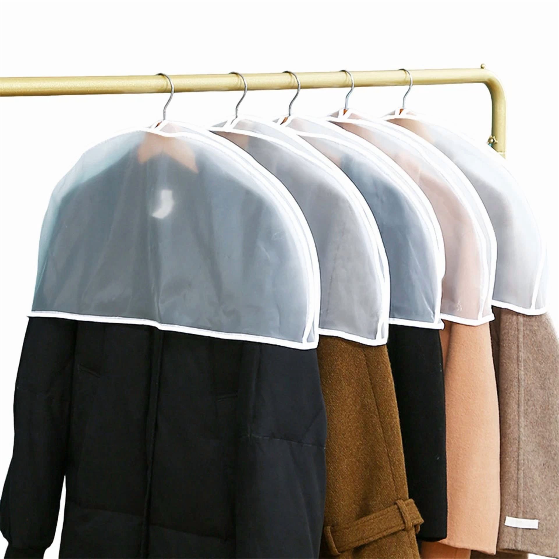 10Pcs Shoulder Covers Dustproof Clothes Garment Suit Jacket Storage Covers Bag
