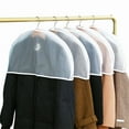 thumbnail image 3 of FLINT- Garment Bags For Hanging Clothes, 6 Pcs All Clea Garment Bag, Plastic Dustproof, 3 of 5