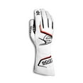 thumbnail image 5 of Sparco 00131410BINR Arrow SFI 5 Racing Gloves, White, Medium, 5 of 9
