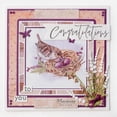 thumbnail image 2 of Marianne Design Handwritten - Congratulations Clear Stamps, 2 of 4