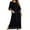 Black, variant on gakvbuo summer dresses for women 2024 vacation trendy Women's Zip-up Pajamas Loungewear