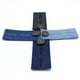 thumbnail image 3 of 4 piezas extensor de cintura para jeans extensor de pantalones vaqueros azul botón extensor de cintura con botón de metal, 3 of 5