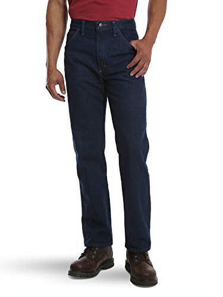 Rustler Classic Men's Regular 5 Pocket Jean, Prewash, 42W x 32L - image 2 of 3