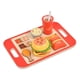 thumbnail image 2 of Hamburguesas apilables hechas de, actividades educativas, realistas, accesorios de cocina, comida de juguete para niños, bebés, regalos de Navidad y c, 2 of 9