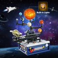 thumbnail image 2 of Set de construcción CUBIMANA Solar System con luz, 775 piezas, más de 6 años, 2 of 9