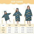 thumbnail image 3 of joogoo Blanket Hoodie for Cartoon Car Vehicles Oversize Sweatshirt 3-14 YR L, 3 of 7