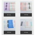 thumbnail image 3 of Comb Binding Spine PP Material Multifunctional 3 Rings 16mm 120 Sheet Capacity for Reports, 3 of 7
