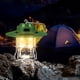 thumbnail image 4 of Farol portátil retro para acampar - Lámpara de tienda LED recargable por USB, lámpara exterior colgante regulable, duración 24h, impermeable IPX65, verde o bronce, 4 of 7