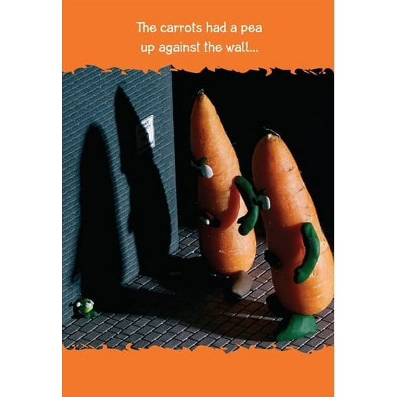 Nobleworks Up Against The Wall Funny / Humorous Birthday Card