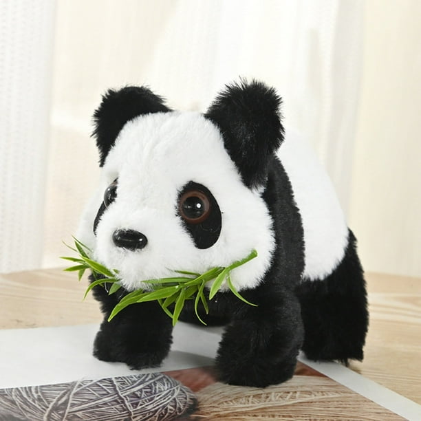 Ofertas del Viernes Negro ¡Juguetes de liquidación por menos de $5! Juguetes para niños kkbbma Juguetes eléctricos de peluche Lindos pandas con forma de hoja que caminan y llaman Regalos de