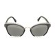 thumbnail image 2 of Miu Miu Miumiu 53T 53 1AB-7W1 Black Gray Mirror Silver Sunglasses Sale, 2 of 5