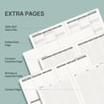 thumbnail image 6 of POPRUN Academic Planner 2026-2027, 6.5"x8.5", Weekly and Monthly Calendar (Jul.26-Jun.27), Flexible Cover, Monthly Tabs, 100 GSM Paper - Purple, 6 of 9