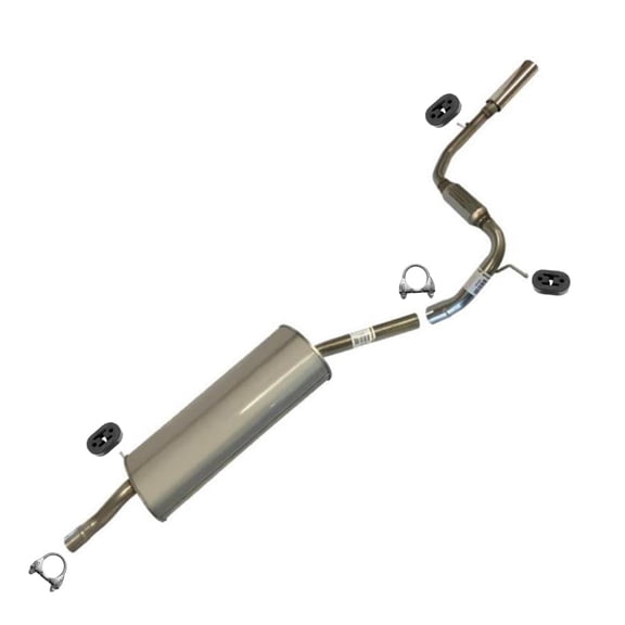 Northeastern Exhaust Rear Muffler with Hangers Fits 1999-2004 Honda Odyssey 3.5L - Direct Fit | Stainless Steel Exhaust