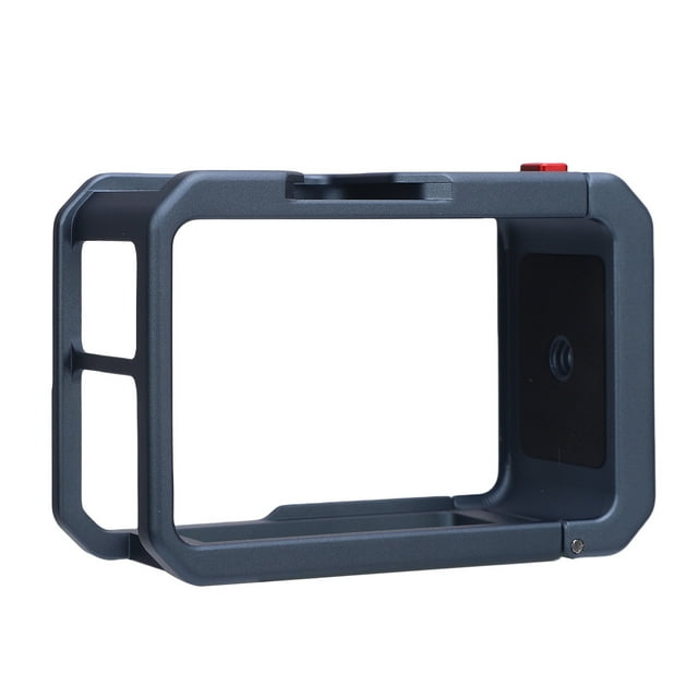 Camera Cage for Action 5Pro Protective Frame Video Rig with Cold Shoe Mount Magnetic Quick Release