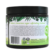 Whole Body Scrub - Infused with Coconut Oil, Exfoliating Sugar Scrub for Smooth and Soft Skin, Exfoliates & Restores Skin's Natural Biosphere, Coconut Lime 20 oz