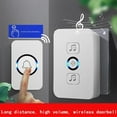 thumbnail image 5 of Nkmbld Smart Wireless Doorbell, Low Power Consumption, LED Flash, Waterproof Door Bell for Home, Bedroom, Apartment, Bussiness, Elderly, 5 of 9