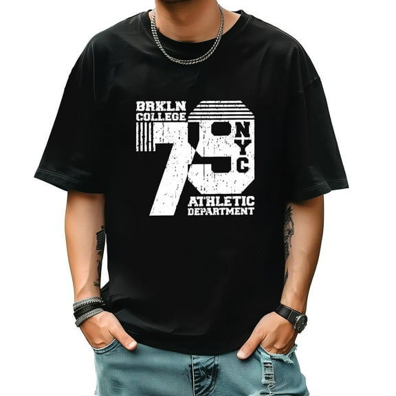 Men's Short Sleeve Graphic T shirt Collection Summer New Trend Sports Shirt Select