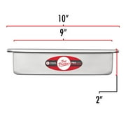 Fat Daddio's POB-9132 Anodized Aluminum 9 x 13 x 2 Inch Baking Sheet Cake Pan