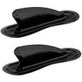 thumbnail image 1 of 2 Pcs Kayak Tracking Fin,Inflatable Boat Shark Fin Watershed Board Fin Mounting Points PVC Replacement Accessories, 1 of 8