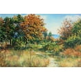thumbnail image 2 of Cernov, Ivan 18x13 Gold Ornate Wood Framed with Double Matting Museum Art Print Titled - Welcome Autumn, 2 of 4
