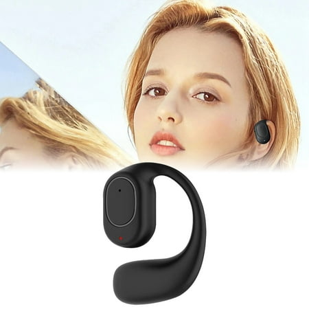 

Experience The Freedom: Open Ear Design Earpiece With Extra Long Battery Life For Left Ear Wear