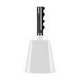 thumbnail image 1 of 10 Inch Longshank Cowbell for Football Games Sporting Events Graduations with Handle,  an Educational Tool Cheer Cowbell Hand Ring Bell Cheer Bell, 1 of 7