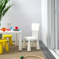 thumbnail image 2 of IKEA MAMMUT Chaise pour Enfants, Intérieur/extérieur/blanc, 2 of 3
