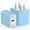 Blue, variant on 3 Pack Hootek USB C Charger Block Fast Charging Adapter 20W Wall Charger Quick Charger Brick USB Charger Block Fast Charger Plug Phone Charger Compatible with iPhone 15 Sumsung Galaxy, Android,Blue
