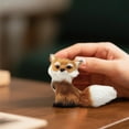thumbnail image 4 of Realistic Fox Plush Toy, Soft and Cuddly Stuffed Animal for Kids, Perfect Gift for Wildlife Lovers, 12 Inches, 4 of 5