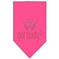 thumbnail image 2 of Got Booty Rhinestone Bandana Bright Pink Small, 2 of 2