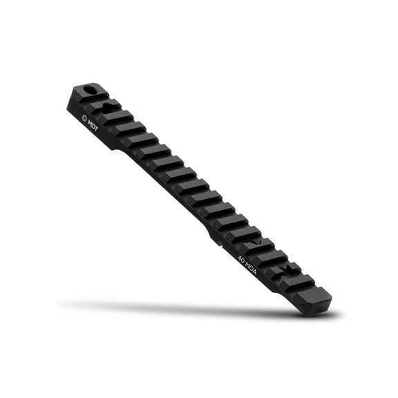MDT Scope Base Picatinny Rail, Rem 700 SA, 40 MOA, Black
